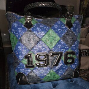 EUC Authentic Rare MCM Anniversary Tote